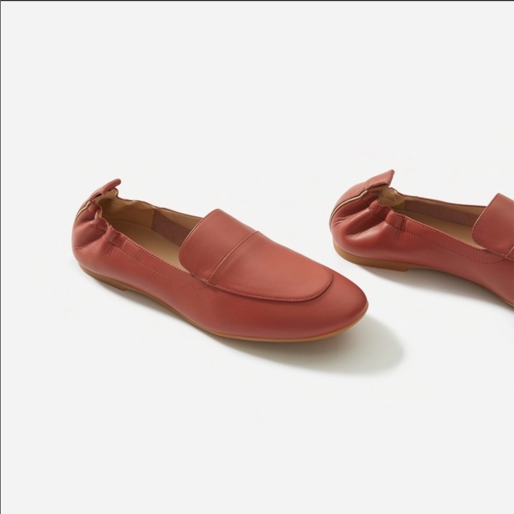 NWT Everlane The Day Loafer Dark Rose 6